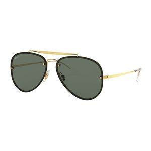 Ray• Ban Blaze Aviator Gold, Sunglasses